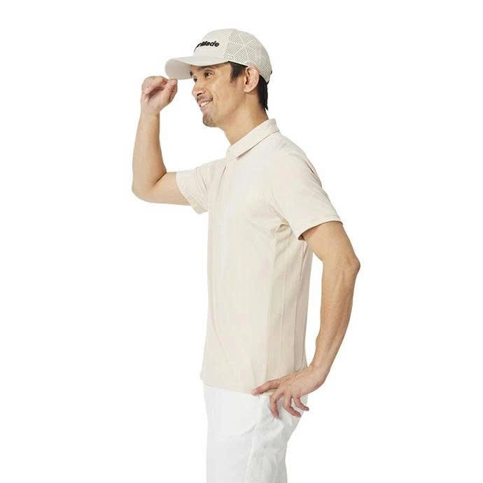 Áo golf nam tay ngắn 2MSPO-UN629 BEIGE M13195 | TaylorMade