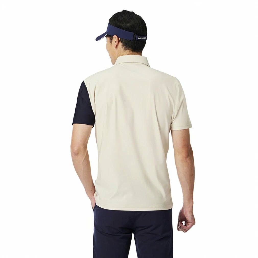 Áo golf nam tay ngắn 2MSPO-UN631 BEIGE M13202 | TaylorMade