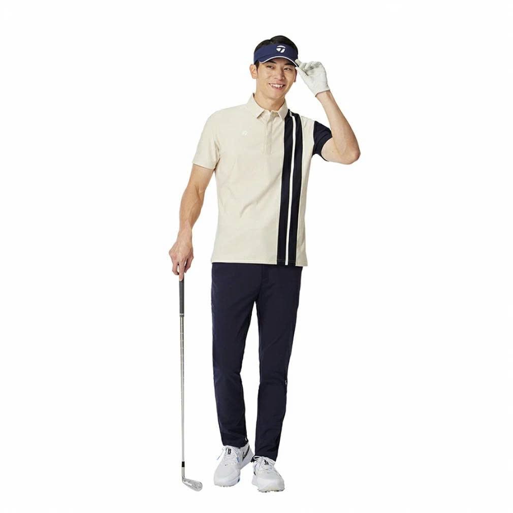 Áo golf nam tay ngắn 2MSPO-UN631 BEIGE M13202 | TaylorMade