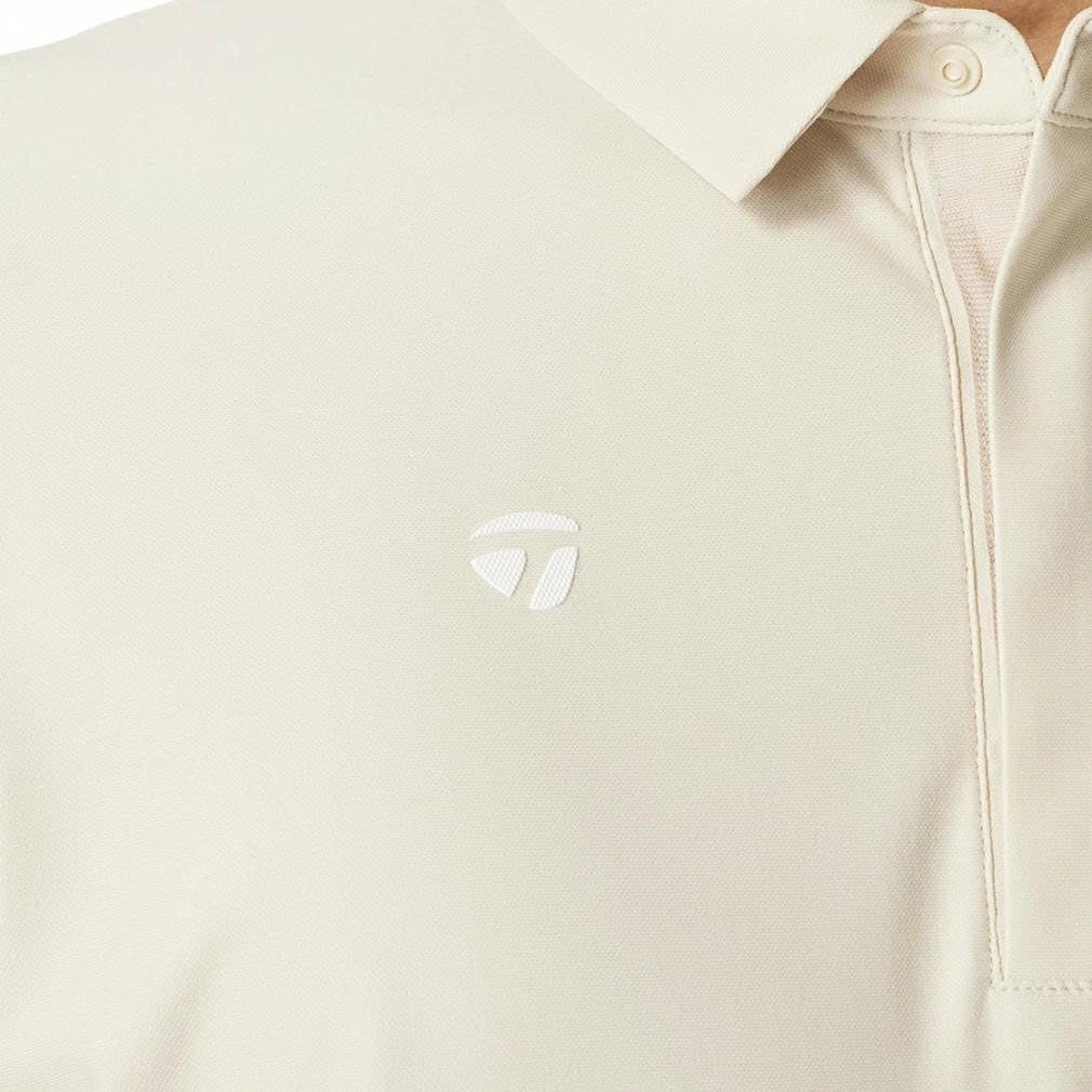 Áo golf nam tay ngắn 2MSPO-UN631 BEIGE M13202 | TaylorMade