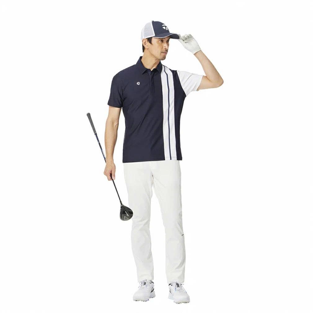 Áo golf nam tay ngắn 2MSPO-UN631 NAVY M13199 | TaylorMade