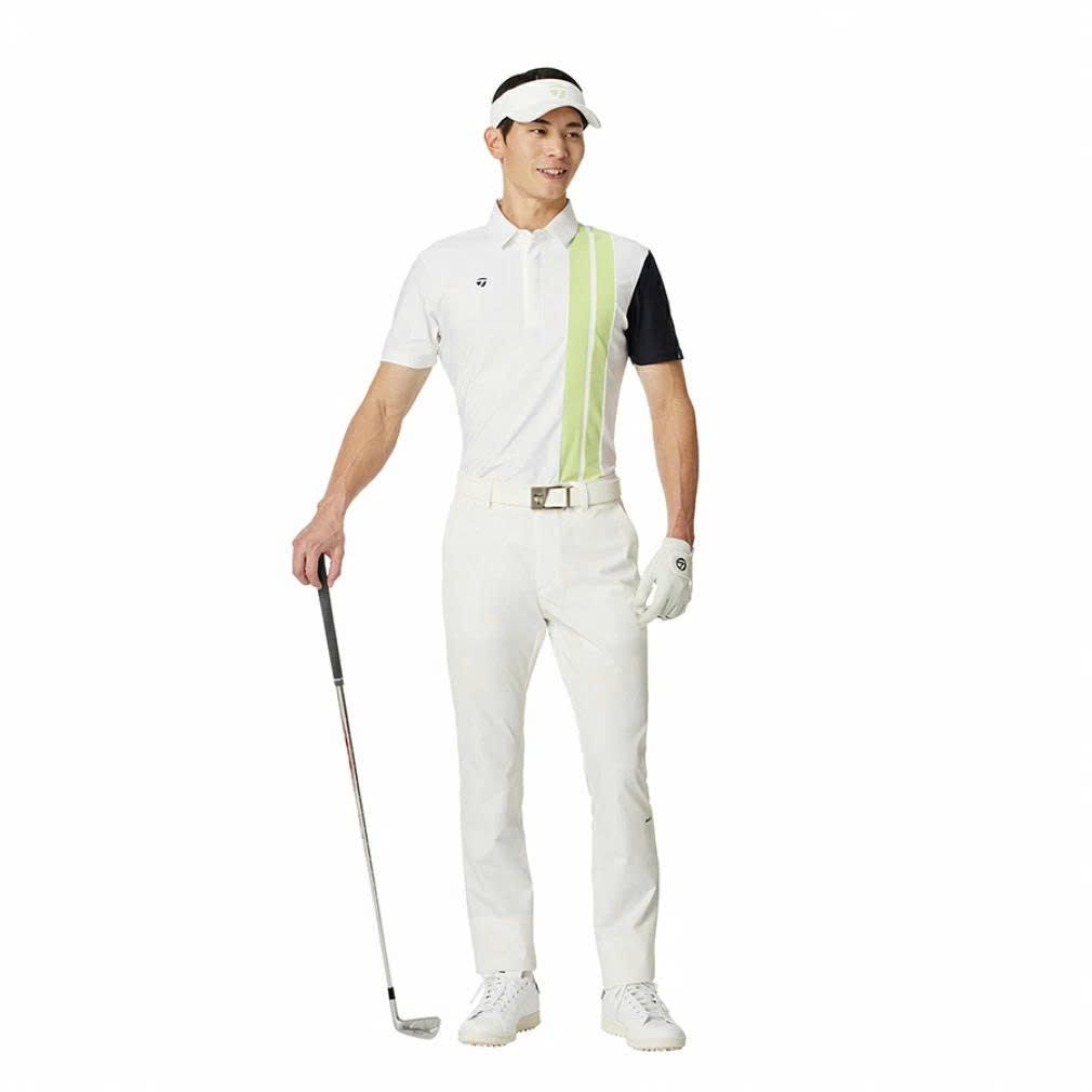 Áo golf nam tay ngắn 2MSPO-UN631 WHITE M13200 | TaylorMade