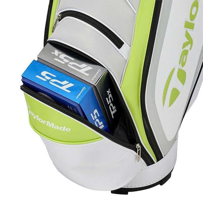 Túi gậy golf Caddy Bag 2MSCB-UN067 WHITE/LIME M1377901 | TaylorMadeNgăn đựng của túi gậy golf Caddy Bag 2MSCB-UN067 WHITE/LIME M1377901 | TaylorMade