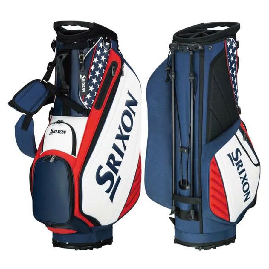 Túi gậy golf Stand Bag (Navy/White/Red) GGC-S209L | SrixonTúi gậy golf Stand Bag (Navy/White/Red) GGC-S209L | Srixon