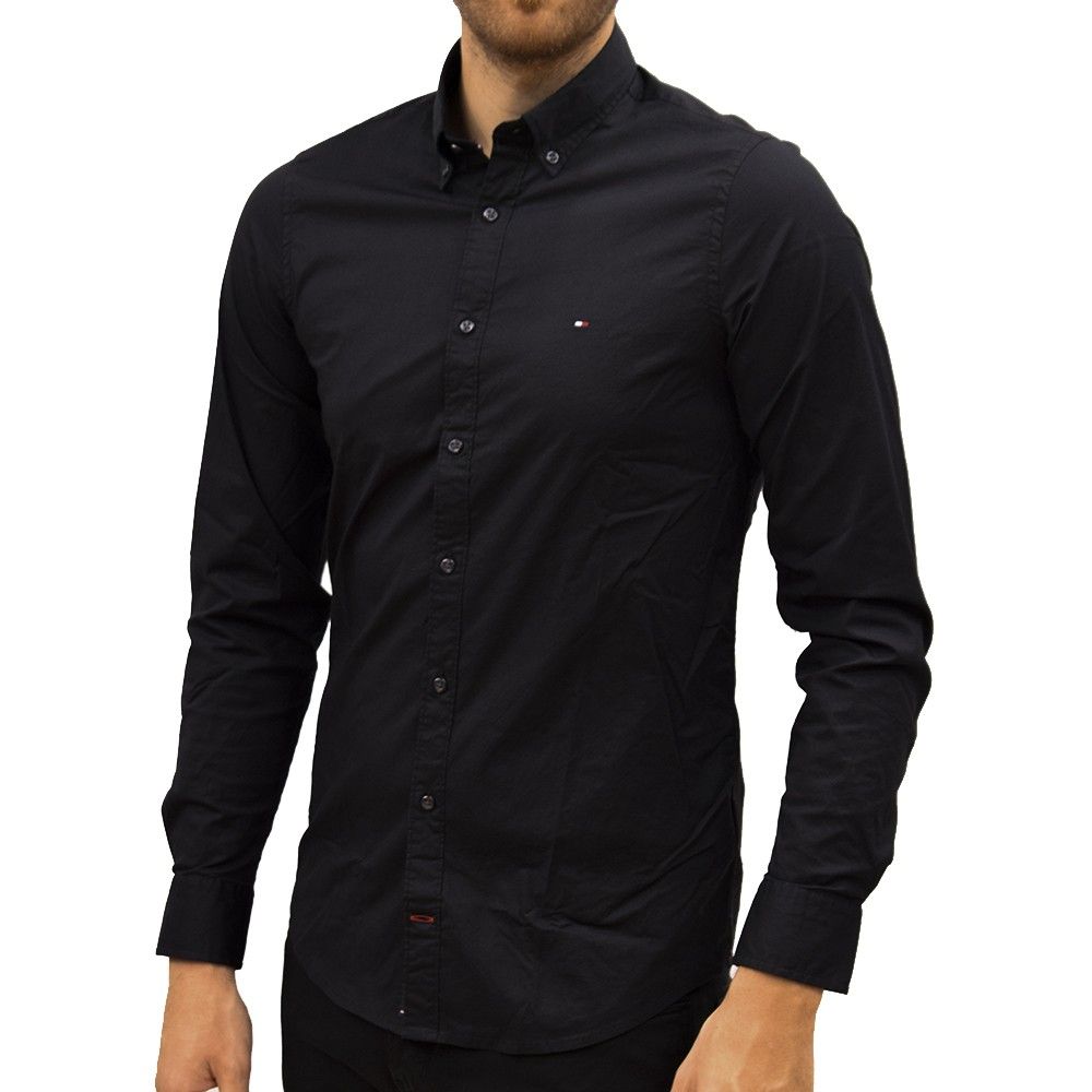 Tommy Hilfiger - Áo sơ mi tay dài nam Core Stretch Slim AP21-7P22