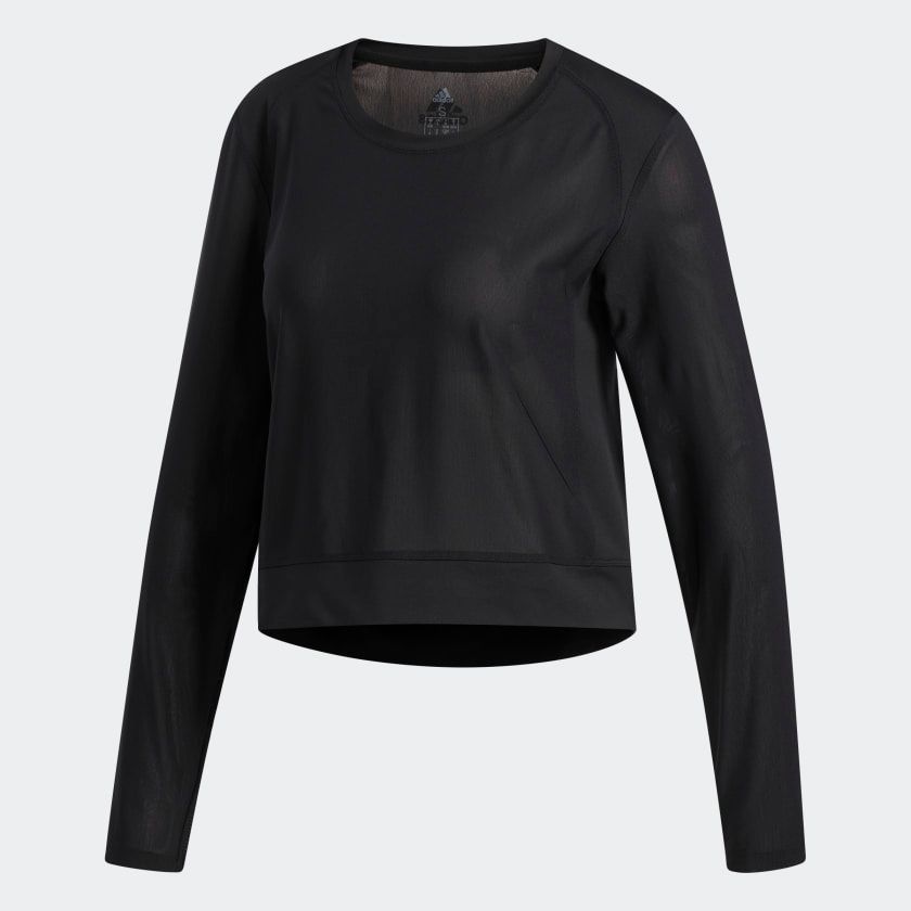 adidas - Áo thun Nữ Long Mesh Other Top FW19-EA51