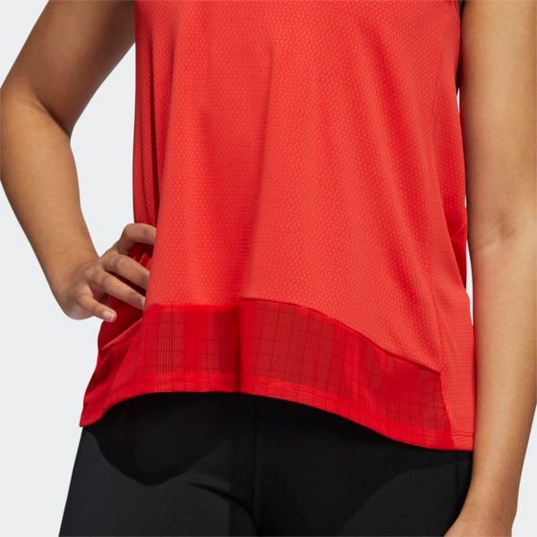 adidas - Áo thun ba lỗ Nữ Training Heat.Ready Mesh Tank Top FW21-H520
