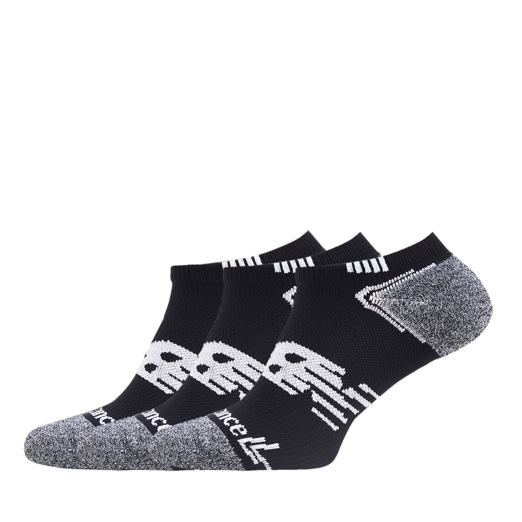 New Balance - Vớ tất nam nữ No Show Run Sock 3 Pair Running SS21-LAS4