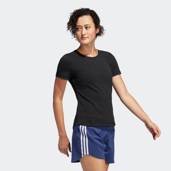 adidas - Áo thun tay ngắn Nữ Prime T-Shirt Core Sport SS21-FL82