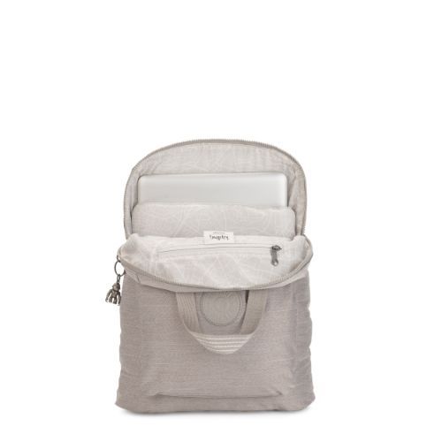 Kipling - Ba lô Kazuki Grey Beige Pep BA21-347O