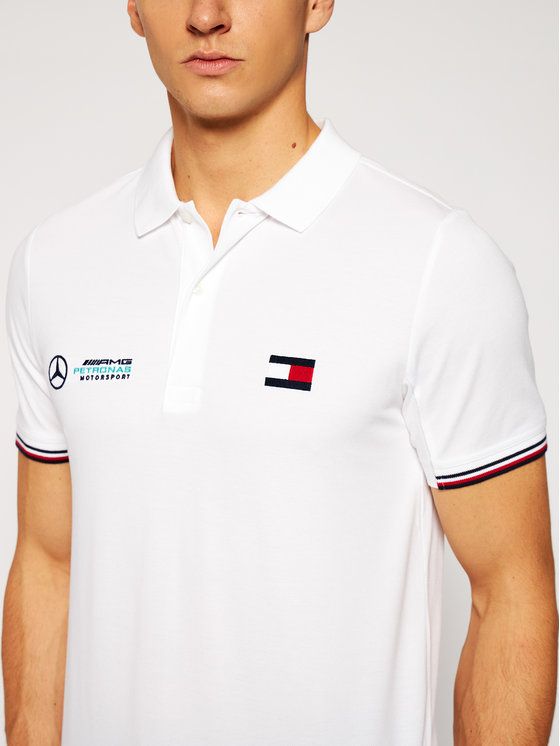 Tommy Hilfiger - Áo polo tay ngắn nam MERCEDES-BENZ Logo Polo TT21-2120