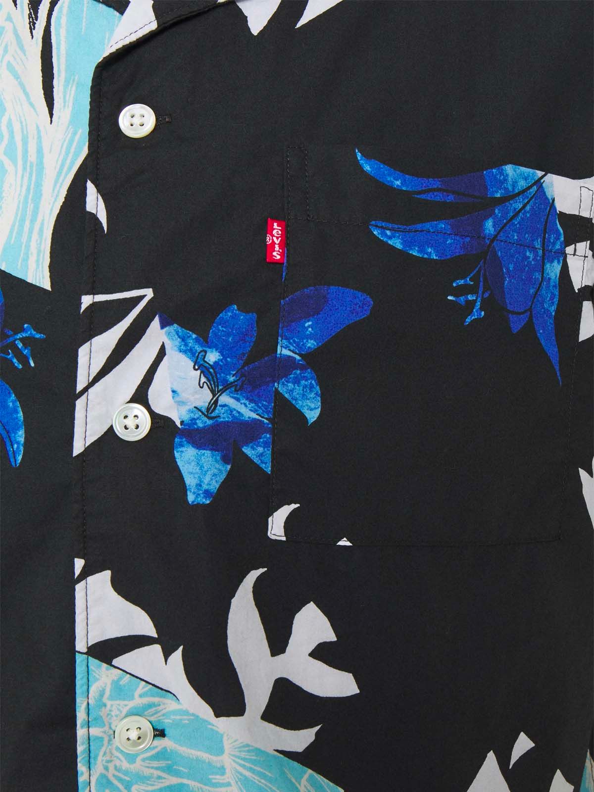 Levi's - Áo sơ mi tay ngắn nam Regular Men Levis Flora SS21-0035