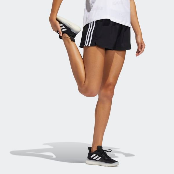 adidas - Quần ngắn Nữ Pacer 3S Woven Shorts FW21-GH46