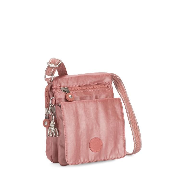 Kipling - Túi đeo chéo New Eldorado Metallic Rust CR21-848P