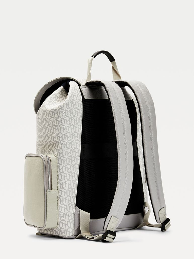 Tommy Hilfiger - Balo nam Elevated Monogram Flap BackpacK AM21-9525