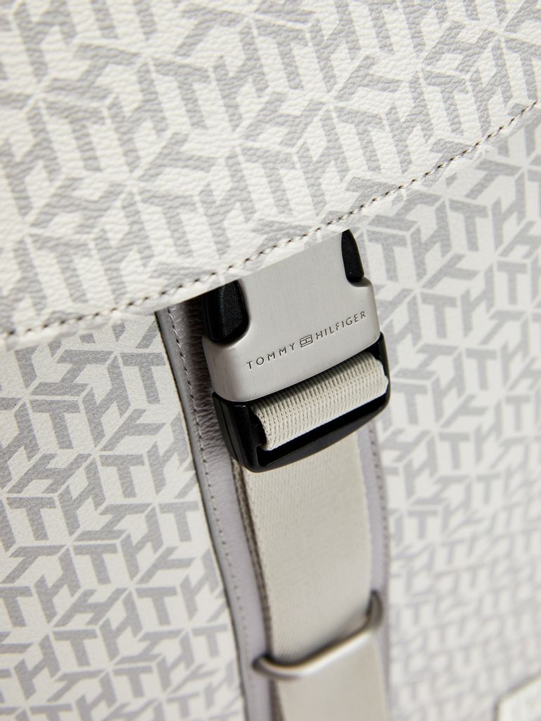 Tommy Hilfiger - Balo nam Elevated Monogram Flap BackpacK AM21-9525