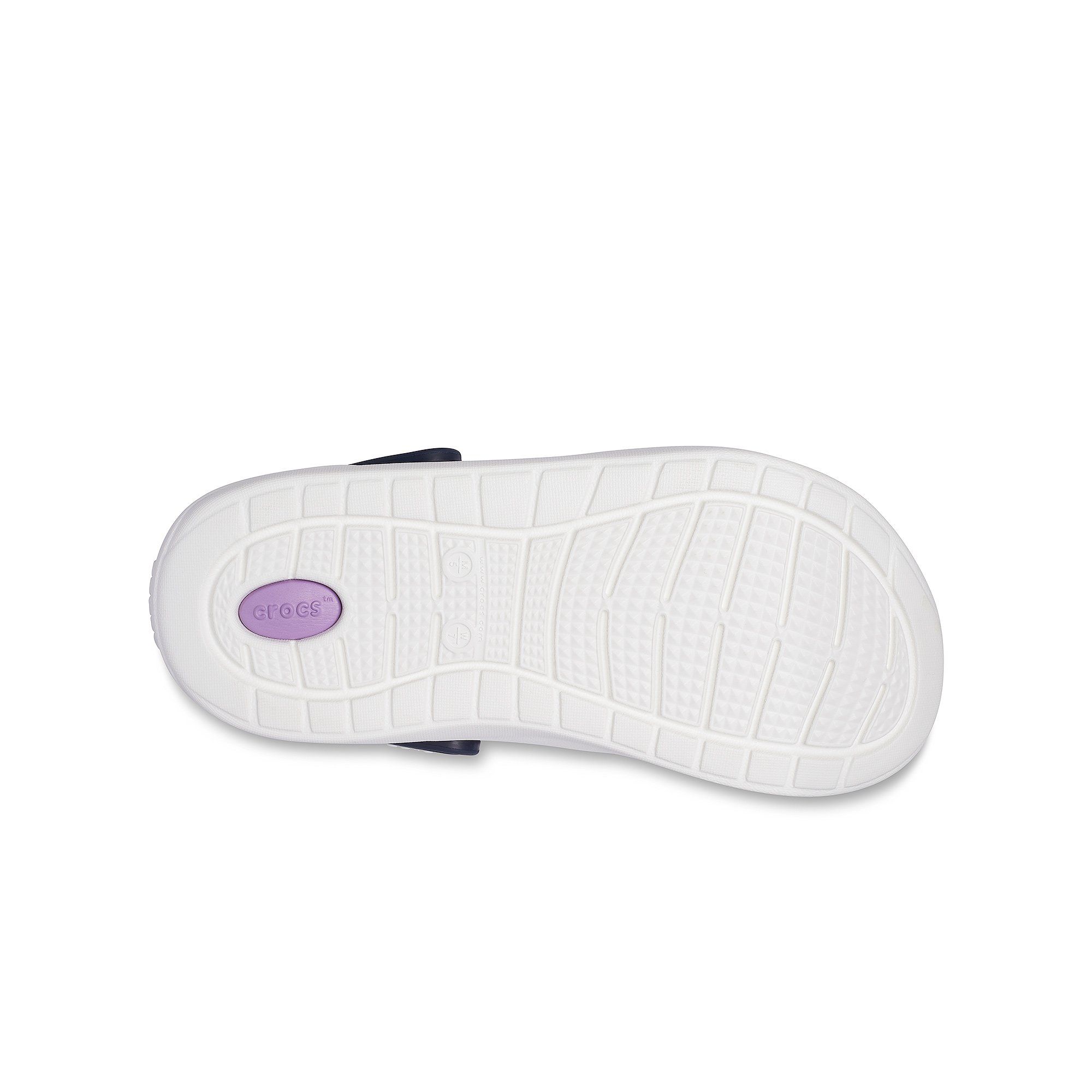 Crocs - Xăng đan nam nữ Literide Clog Navy Orchid SS21-2045