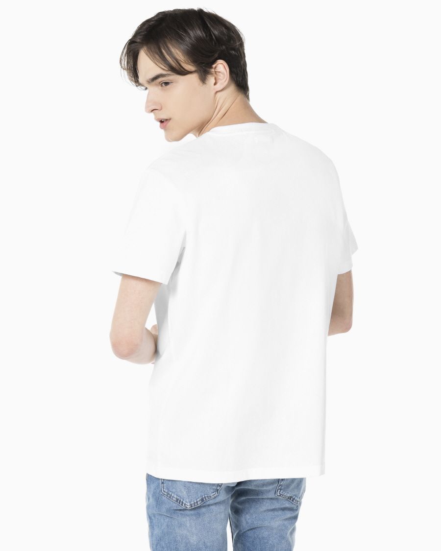 Calvin Klein - Áo thun nam Reg Ck Badge Logo Tee J318-AP21