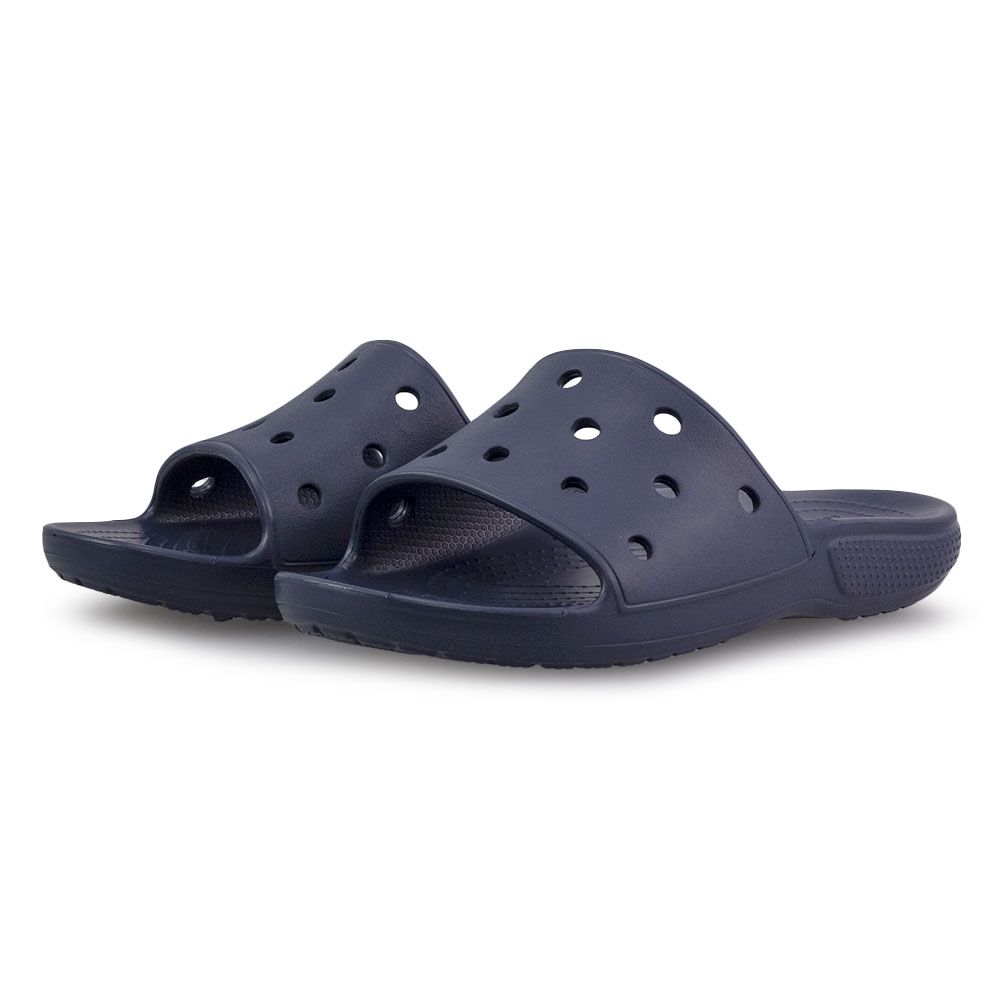 Crocs - Dép sandal nam nữ Classic Slide U Navy Classic SS20-2061