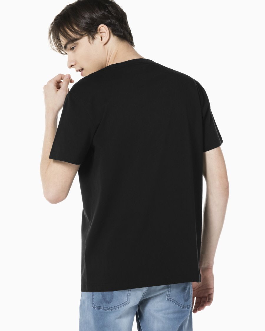 Calvin Klein - Áo thun nam Reg Ck Badge Logo Tee J312-8P21