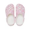 Crocs - Xăng đan nam nữ Classic Duke Print Pink Tweed Sandal