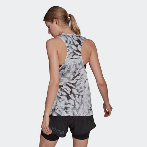 adidas - Áo thun ba lỗ Nữ Fast Aop Tank FW21-GT62