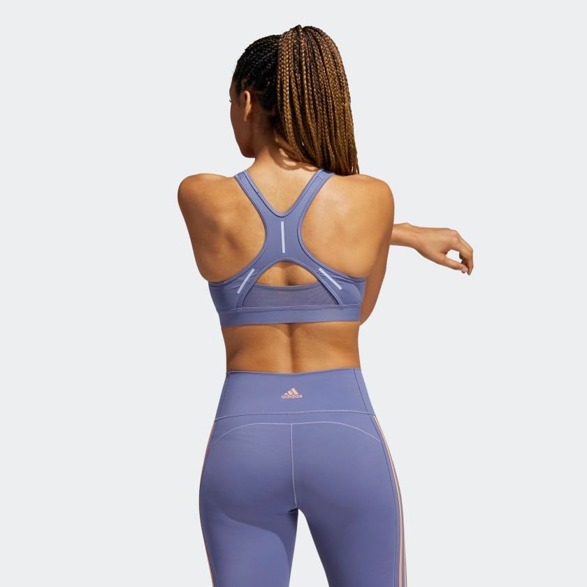 adidas - Áo ngực hỗ trợ Nữ Reflective Bra Workout - Medium Support FW21-GR51