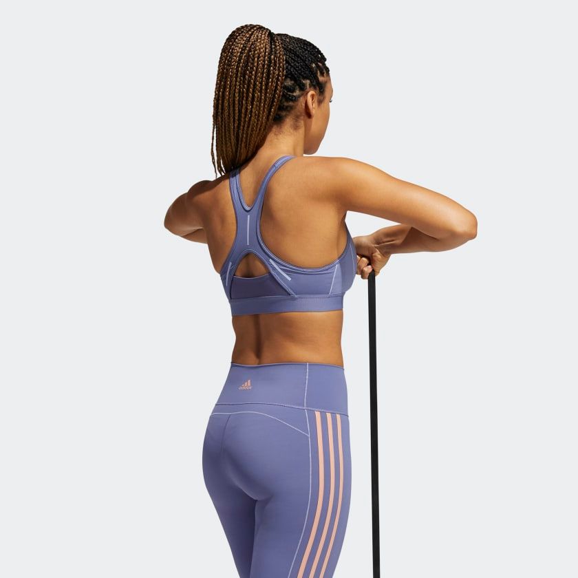 adidas - Áo ngực hỗ trợ Nữ Reflective Bra Workout - Medium Support FW21-GR51
