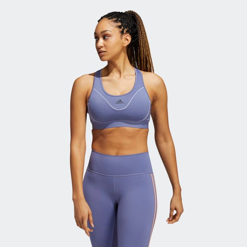 adidas - Áo ngực hỗ trợ Nữ Reflective Bra Workout - Medium Support FW21-GR51