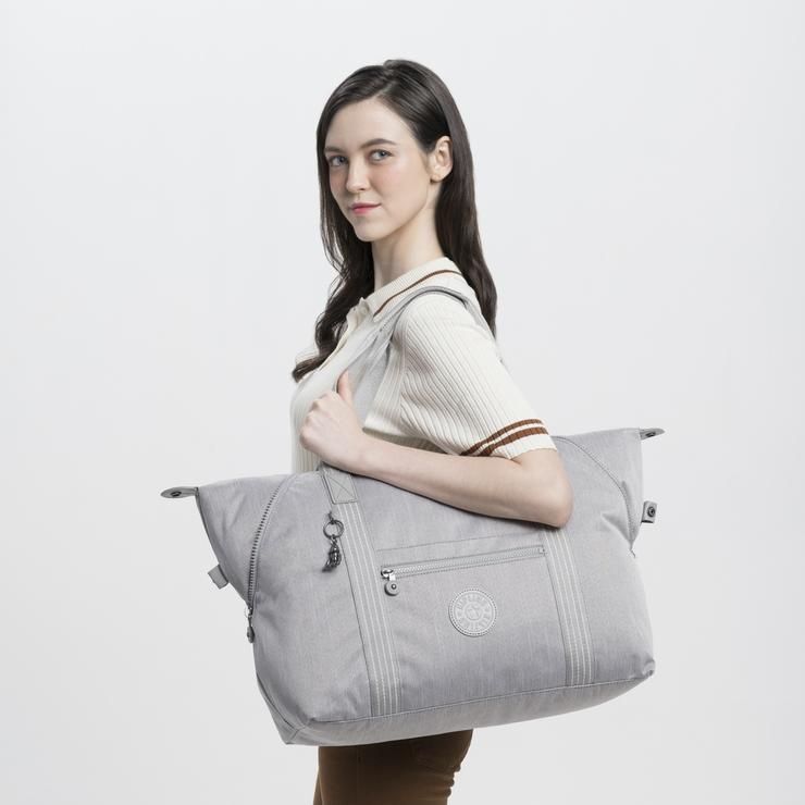 Kipling - Túi xách Art Mid Grey Beige Pep TO21-747O