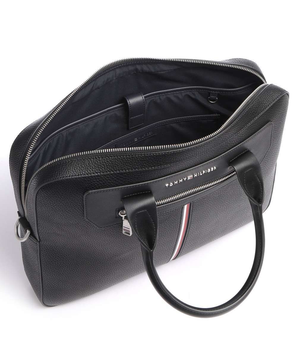 Tommy Hilfiger - Túi laptop nam Downtown Super Slim Compand AM21-99P1