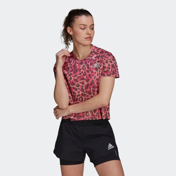 adidas - Áo thun tay ngắn Nữ Prime Blue Tee T-Shirt Running SS21-GN09