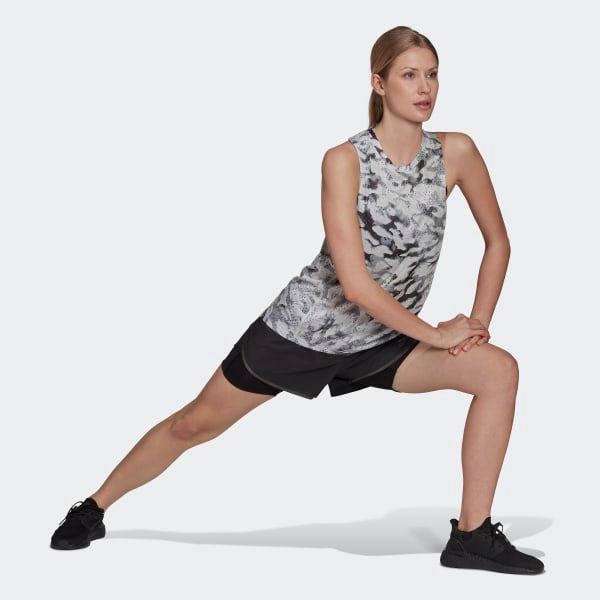 adidas - Áo thun ba lỗ Nữ Fast Aop Tank FW21-GT62