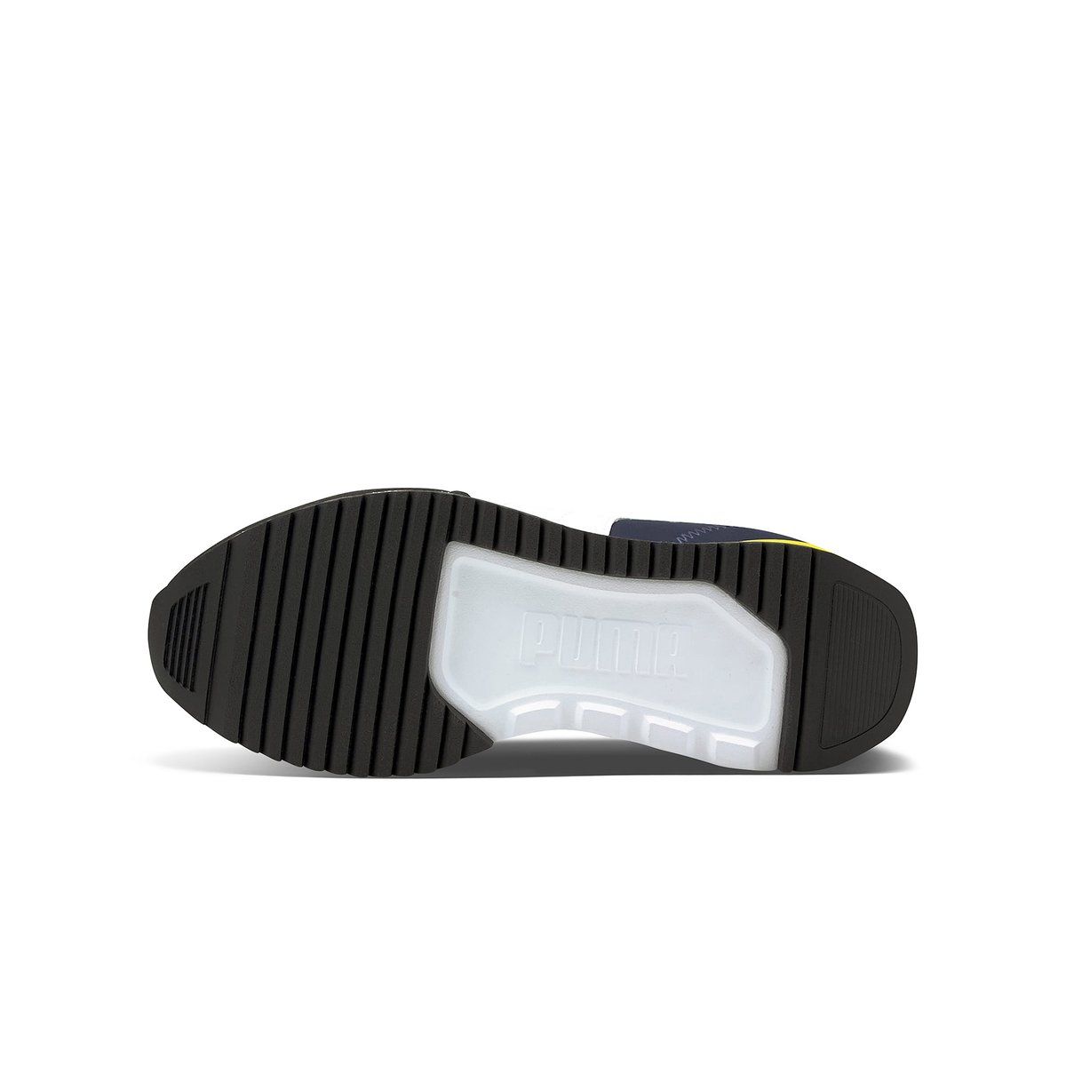 Puma - Giày thể thao thời trang trẻ em Peanuts Puma R78 Black White Lifestyle SS21-3757