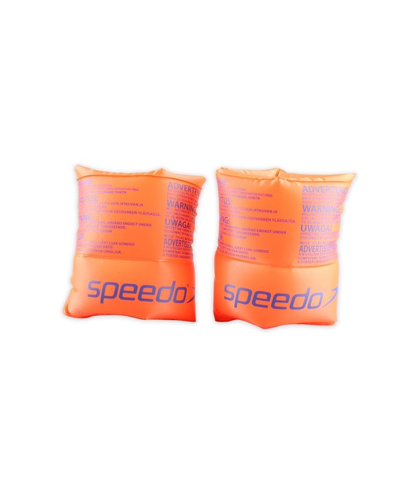 Speedo - Phao bơi gắn tay Trẻ Em Roll Up Armbands Orange