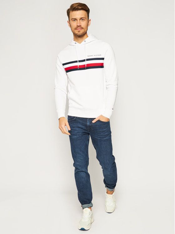 Tommy Hilfiger - Quần jeans nam Slim Bleecker Straight MW21-HF20
