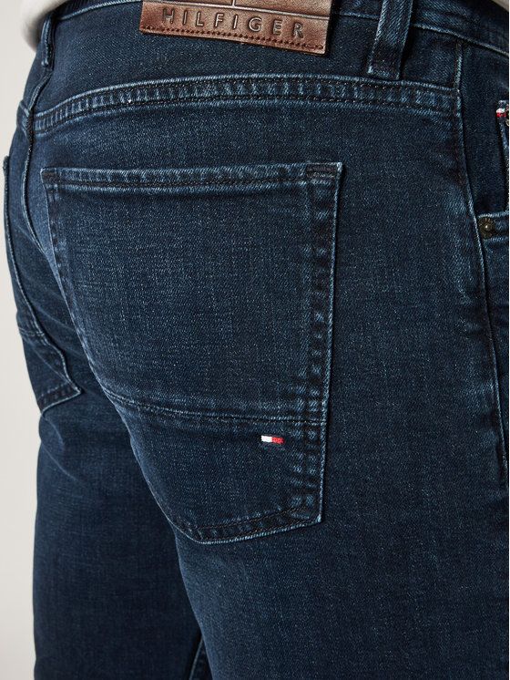 Tommy Hilfiger - Quần jeans nam Slim Bleecker Straight MW21-HF20