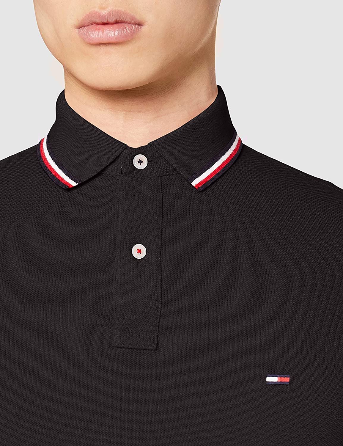 Tommy Hilfiger - Áo polo tay ngắn nam Core Tommy Tipped Slim Polo AP21-8658
