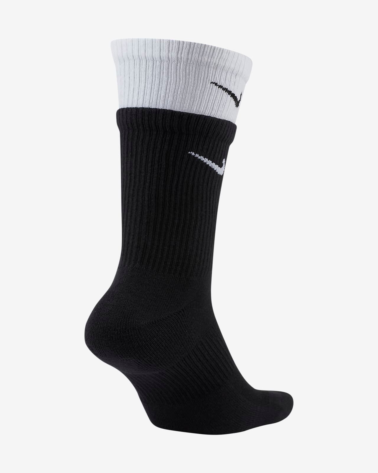 Nike - Vớ thể thao nam nữ Everyday Plus Cush Crew EQ21-DD11