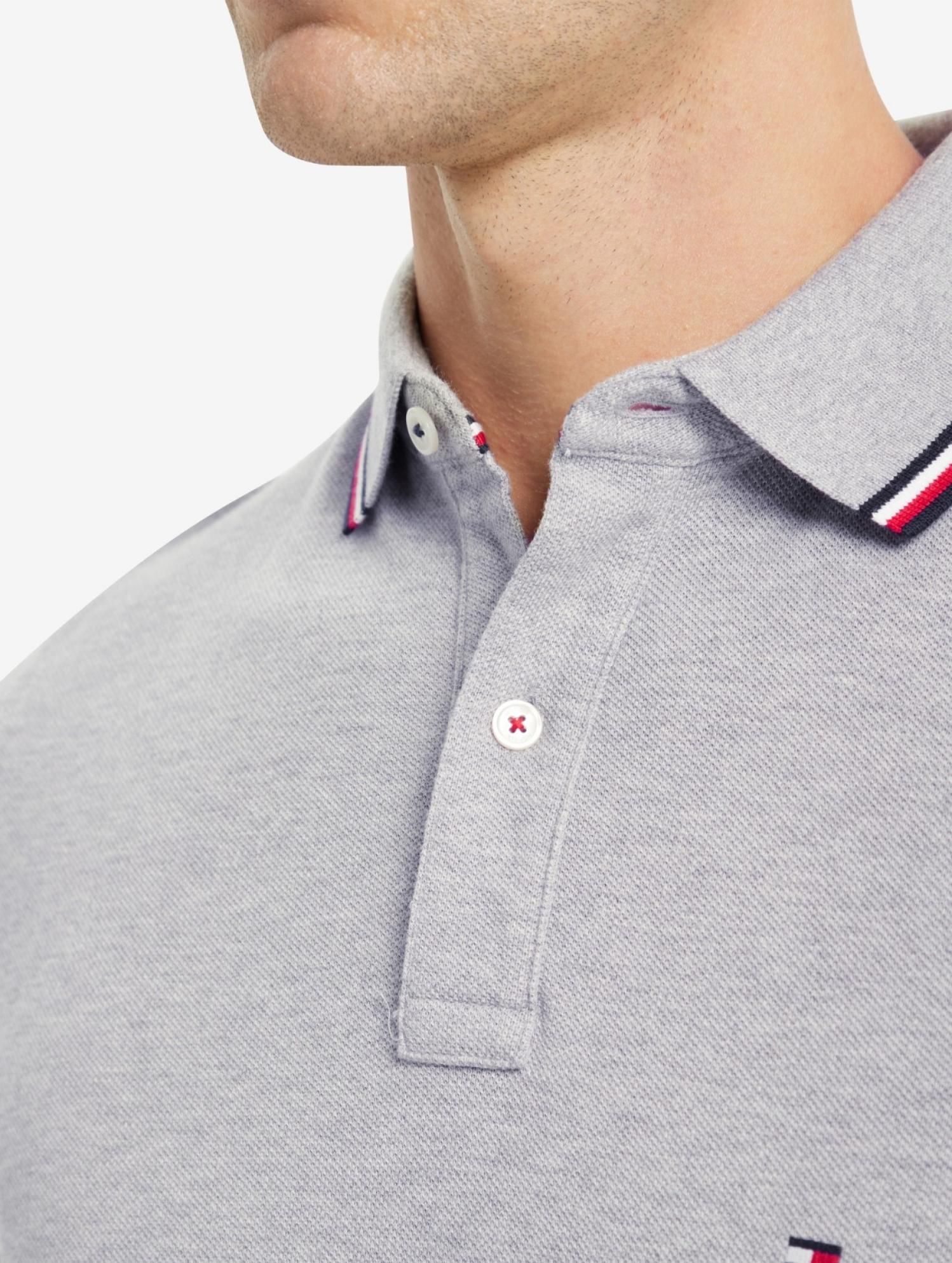 Tommy Hilfiger - Áo polo tay ngắn nam Core Tommy Tipped Slim Polo AP21-9925