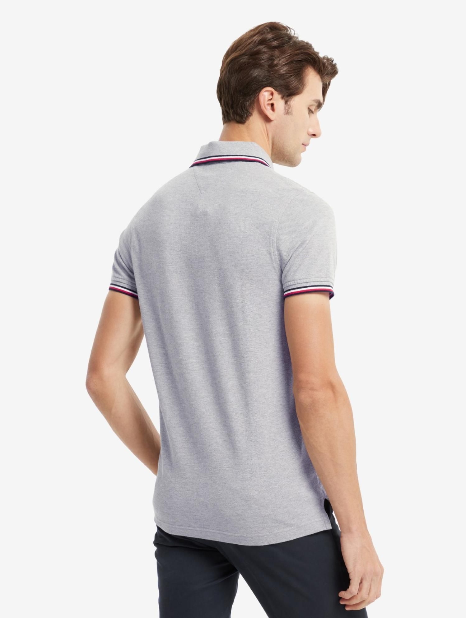 Tommy Hilfiger - Áo polo tay ngắn nam Core Tommy Tipped Slim Polo AP21-9925