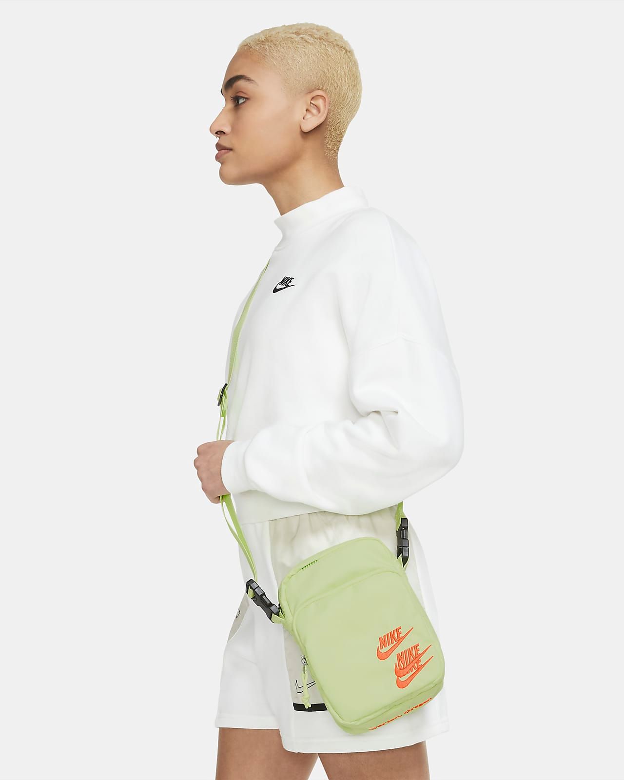 Nike - Túi đeo chéo nam nữ Heritage Smit - World EQ21-DH83