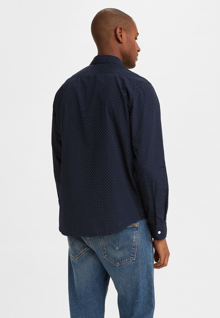 Levi's - Áo sơ mi tay dài nam Regular Men Shirt Navy RE21-0067