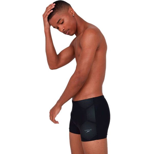 Speedo - Đồ bơi nam Tech Logo Asht Am Black/Grey SS20-811