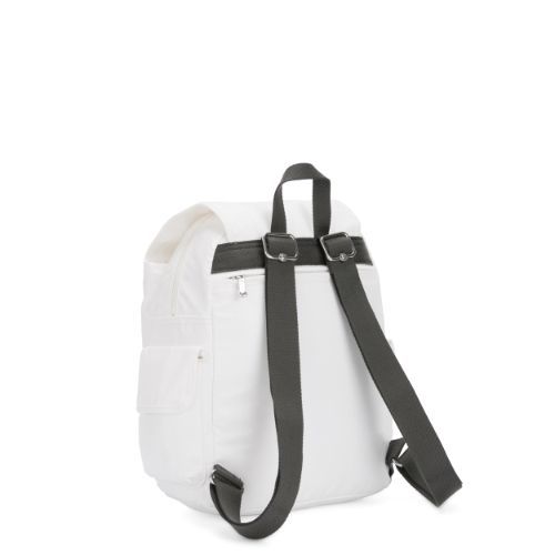 Kipling - Ba lô City Pack S White Metallic BA21-147I