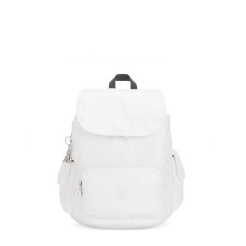 Kipling - Ba lô City Pack S White Metallic BA21-147I