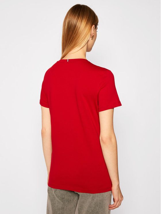 Tommy Hilfiger - Áo thun tay ngắn nữ Crew Neck Graphic Tee AP21-WM20