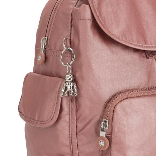 Kipling - Ba lô City Pack S Metallic Rust BA21-148P