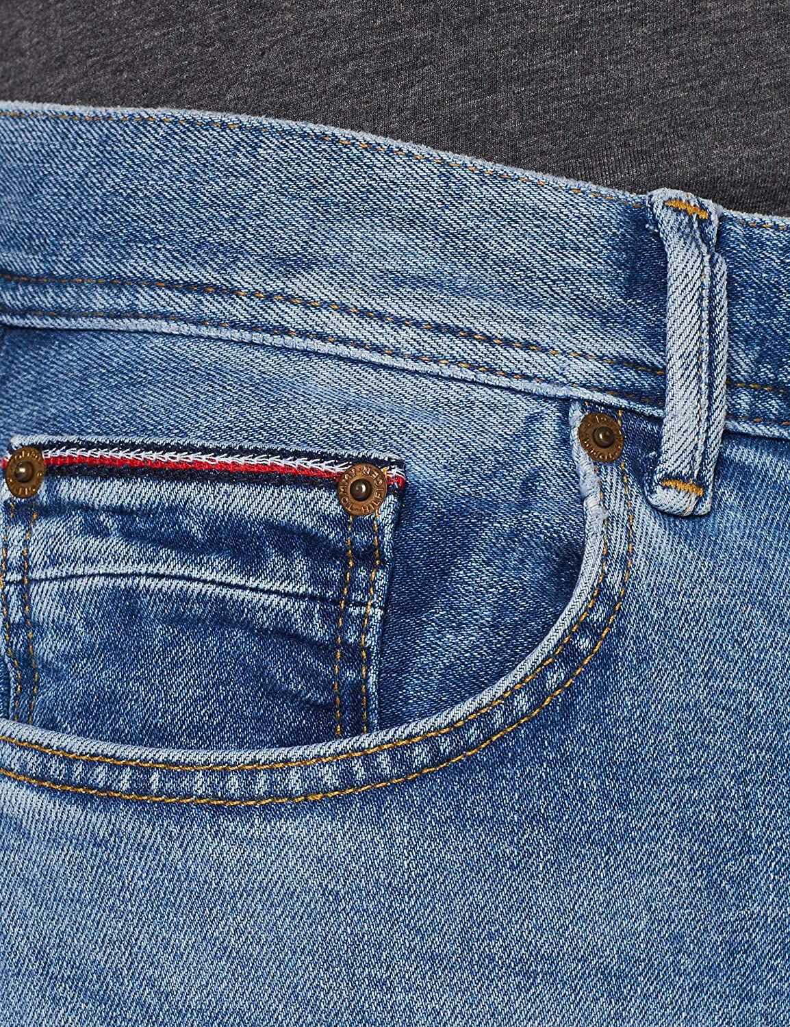 Tommy Hilfiger - Quần jeans nam Straight Denton Straight MW21-HS20