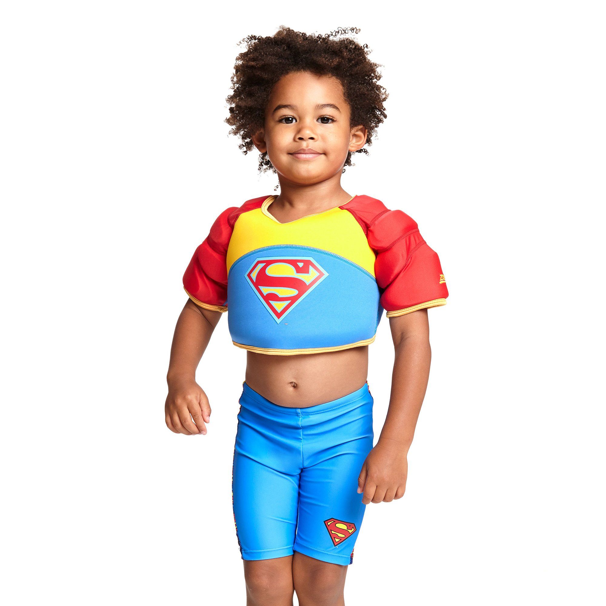 Zoggs - Phao bơi bé trai Superman Water Wings Vest - Red Blue Swimming CO21-8023